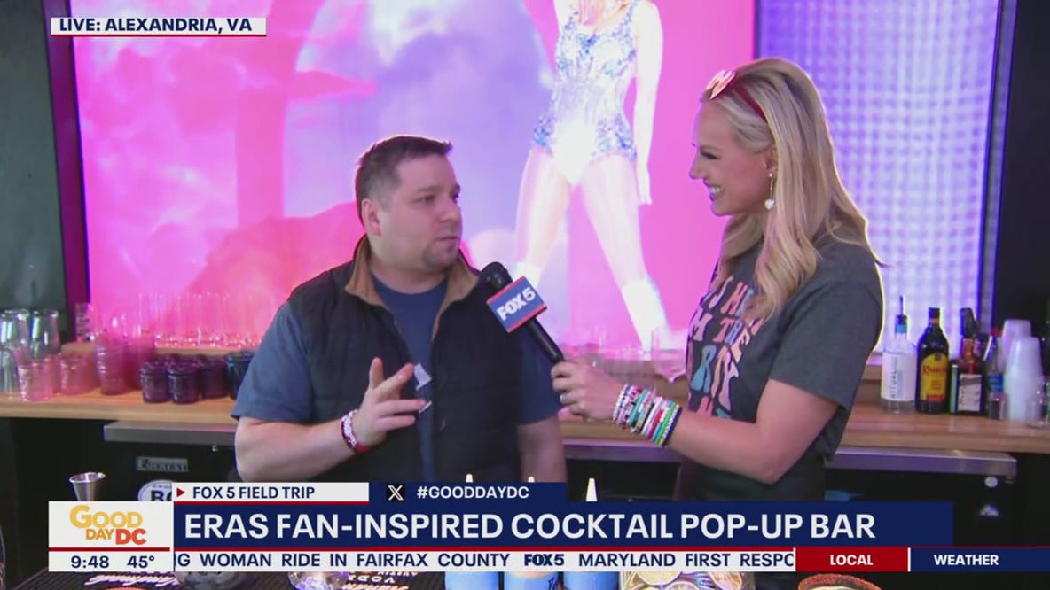 Eras fan-inspired cocktail pop-up bar